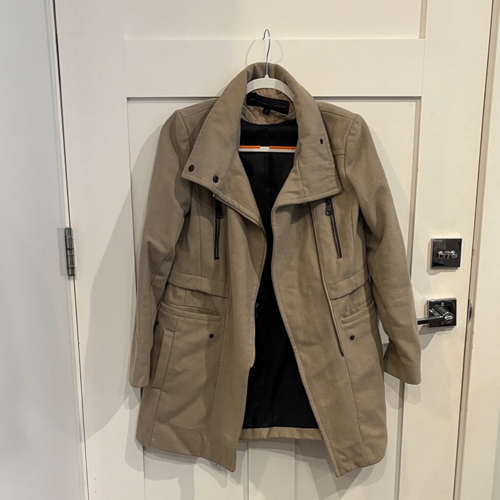 Marc New York Beige Quilted Jacket